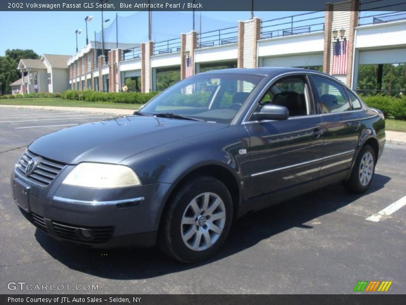 Blue Anthracite Pearl / Black 2002 Volkswagen Passat GLS Sedan