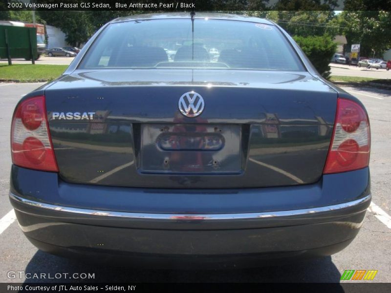 Blue Anthracite Pearl / Black 2002 Volkswagen Passat GLS Sedan