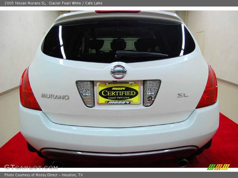 Glacier Pearl White / Cafe Latte 2005 Nissan Murano SL