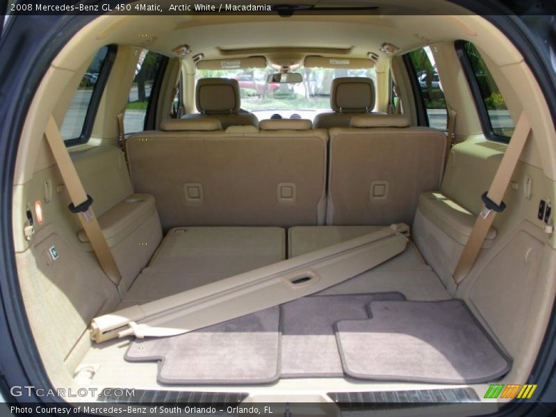 Arctic White / Macadamia 2008 Mercedes-Benz GL 450 4Matic