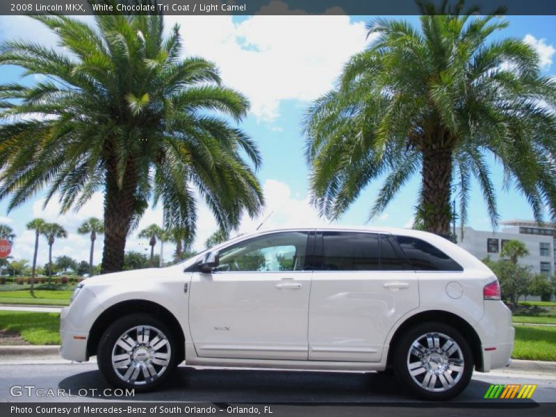 White Chocolate Tri Coat / Light Camel 2008 Lincoln MKX