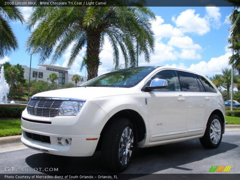 White Chocolate Tri Coat / Light Camel 2008 Lincoln MKX