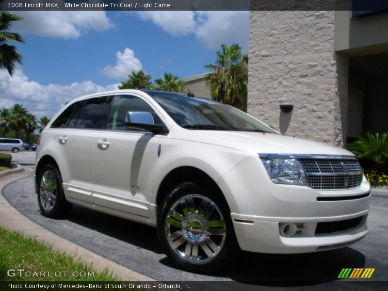 White Chocolate Tri Coat / Light Camel 2008 Lincoln MKX