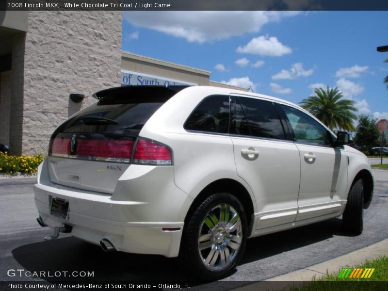 White Chocolate Tri Coat / Light Camel 2008 Lincoln MKX