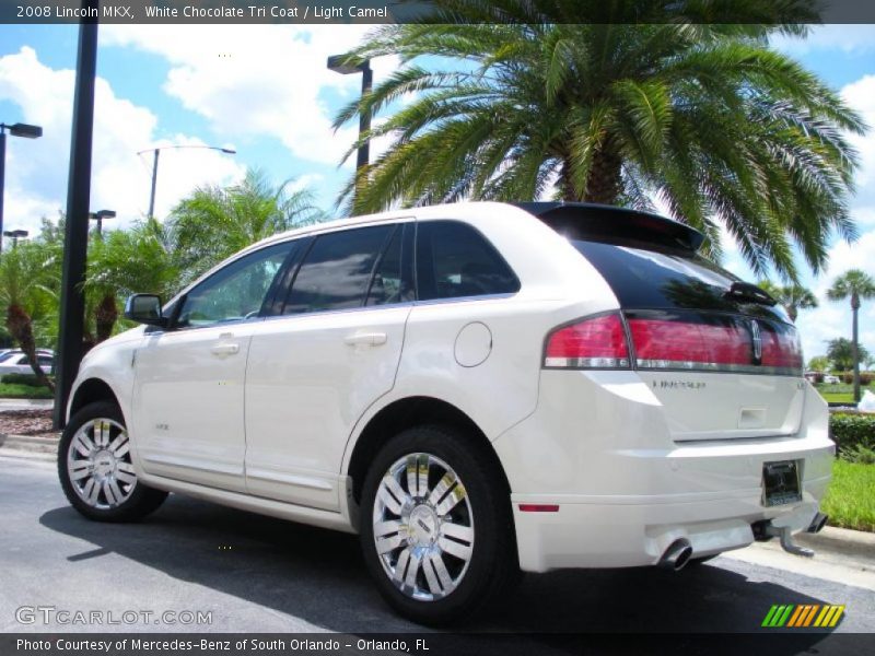 White Chocolate Tri Coat / Light Camel 2008 Lincoln MKX