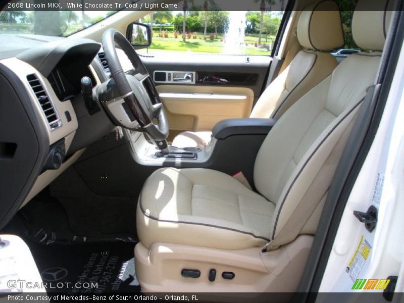 White Chocolate Tri Coat / Light Camel 2008 Lincoln MKX