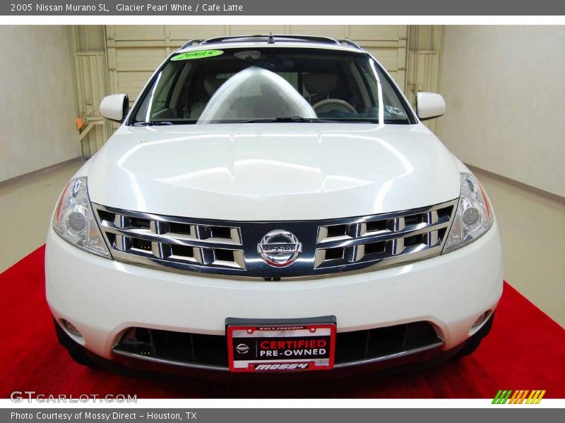 Glacier Pearl White / Cafe Latte 2005 Nissan Murano SL