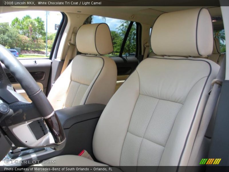 White Chocolate Tri Coat / Light Camel 2008 Lincoln MKX