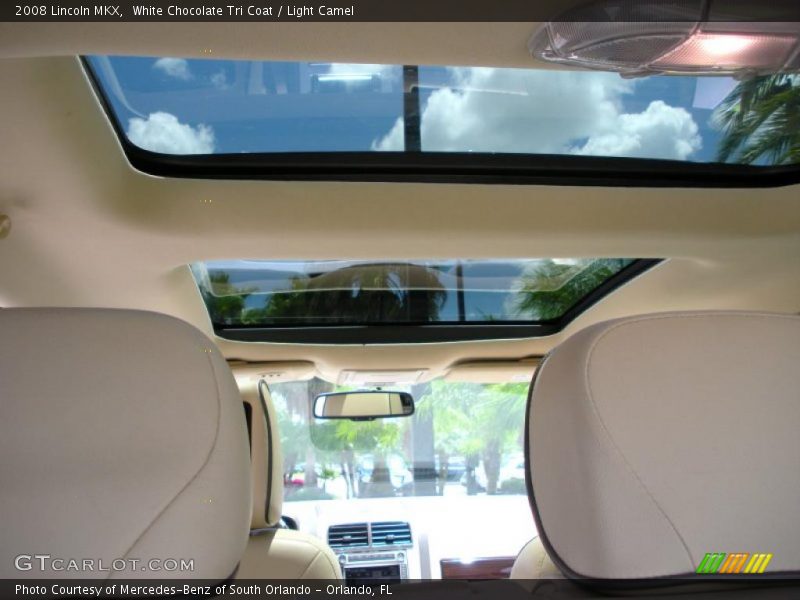 White Chocolate Tri Coat / Light Camel 2008 Lincoln MKX