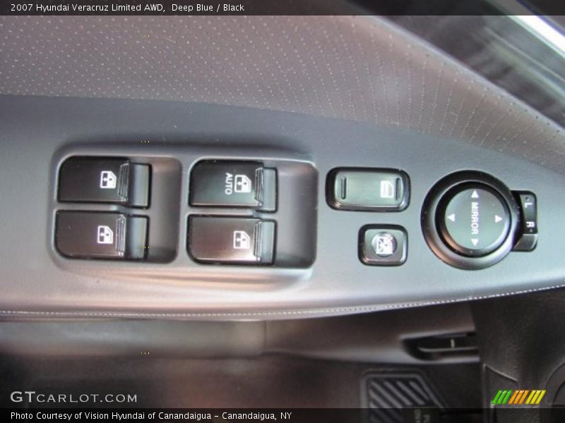 Deep Blue / Black 2007 Hyundai Veracruz Limited AWD