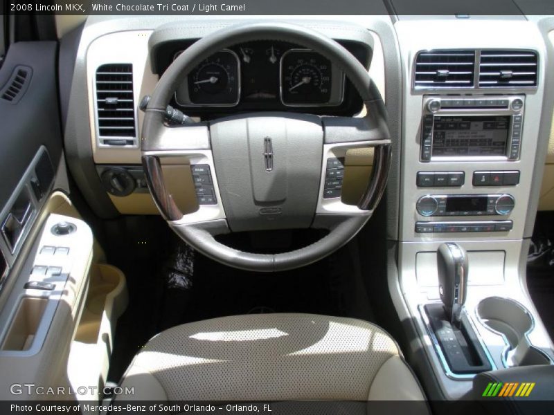 White Chocolate Tri Coat / Light Camel 2008 Lincoln MKX