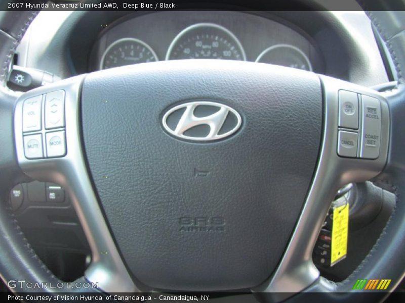 Deep Blue / Black 2007 Hyundai Veracruz Limited AWD