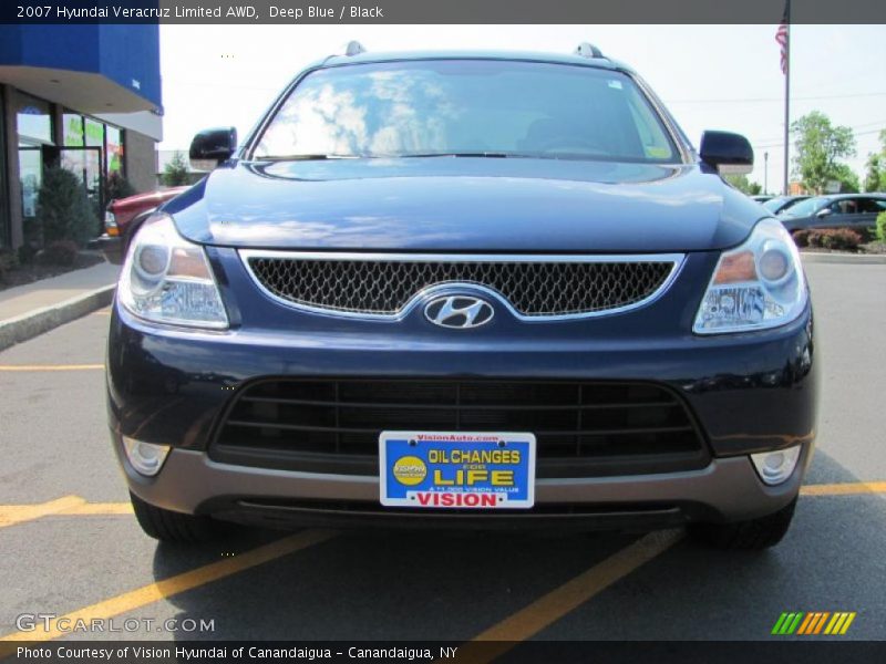 Deep Blue / Black 2007 Hyundai Veracruz Limited AWD