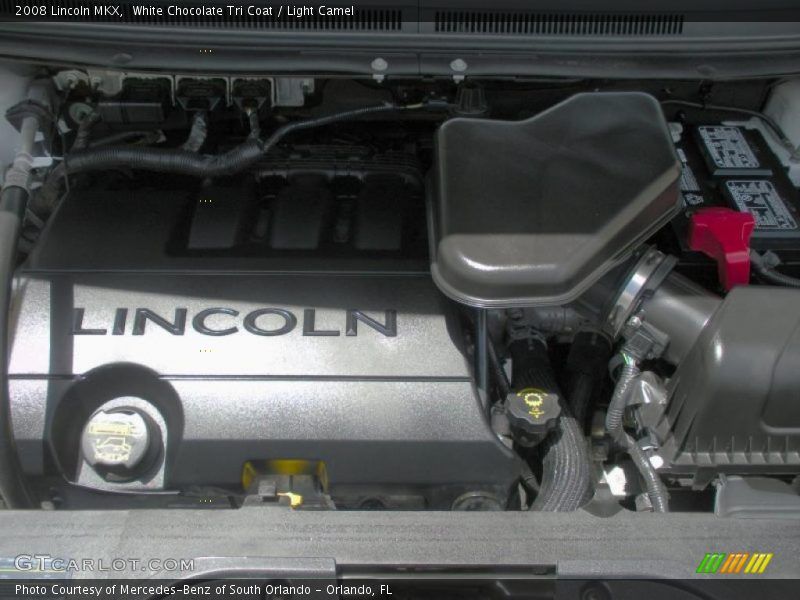 White Chocolate Tri Coat / Light Camel 2008 Lincoln MKX