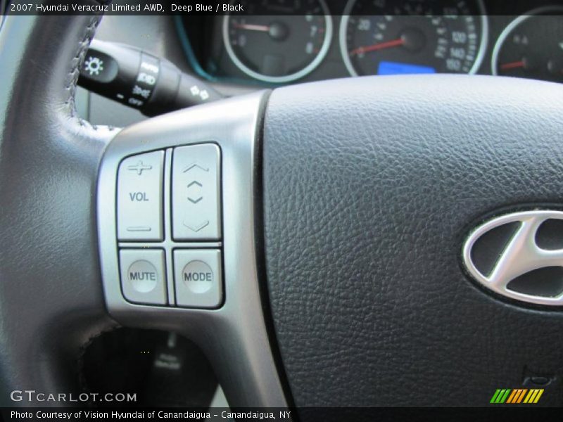 Deep Blue / Black 2007 Hyundai Veracruz Limited AWD