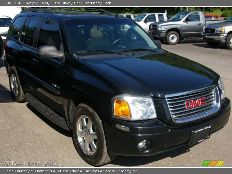 Black Onyx / Light Tan/Ebony Black 2006 GMC Envoy SLT 4x4