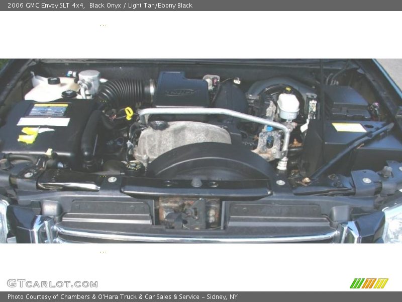 Black Onyx / Light Tan/Ebony Black 2006 GMC Envoy SLT 4x4