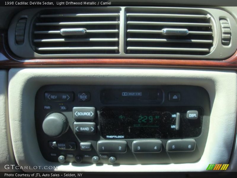 Light Driftwood Metallic / Camel 1998 Cadillac DeVille Sedan