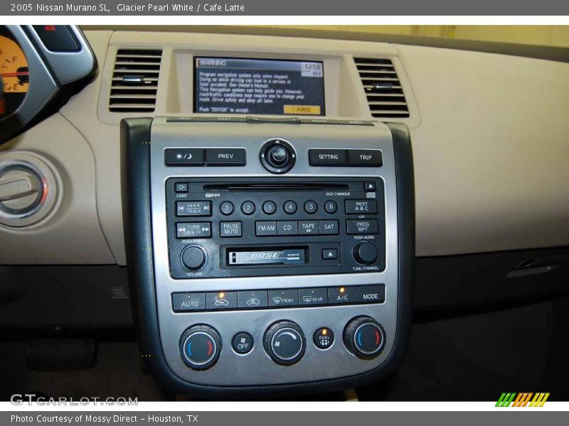 Glacier Pearl White / Cafe Latte 2005 Nissan Murano SL