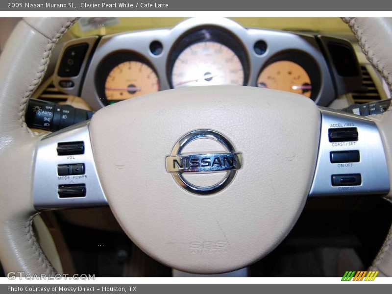 Glacier Pearl White / Cafe Latte 2005 Nissan Murano SL