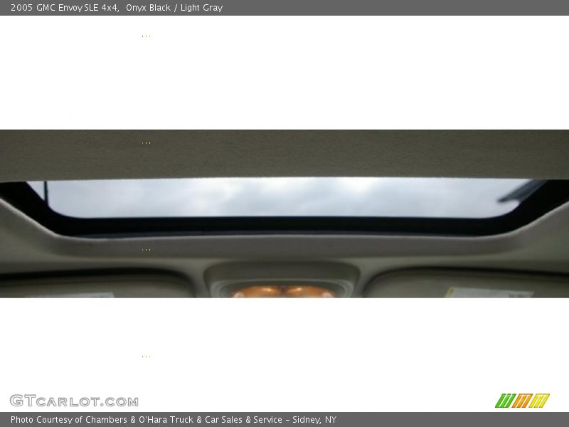 Onyx Black / Light Gray 2005 GMC Envoy SLE 4x4