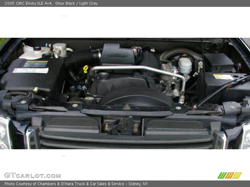 Onyx Black / Light Gray 2005 GMC Envoy SLE 4x4
