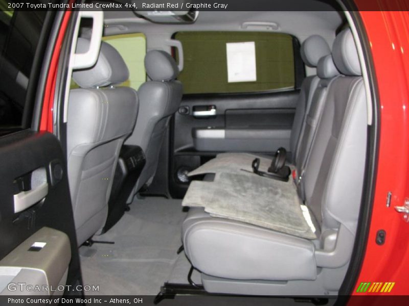 Radiant Red / Graphite Gray 2007 Toyota Tundra Limited CrewMax 4x4