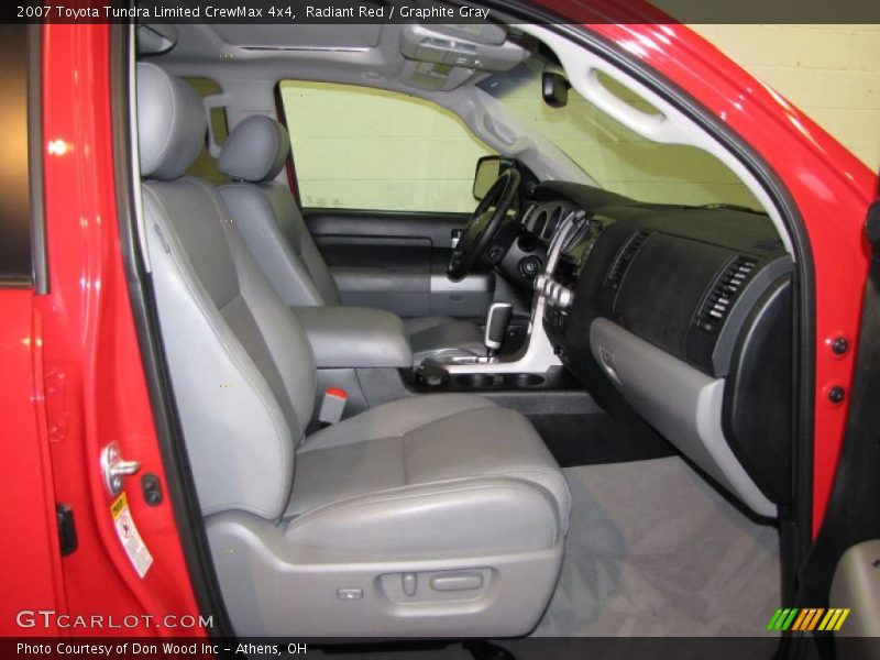 Radiant Red / Graphite Gray 2007 Toyota Tundra Limited CrewMax 4x4