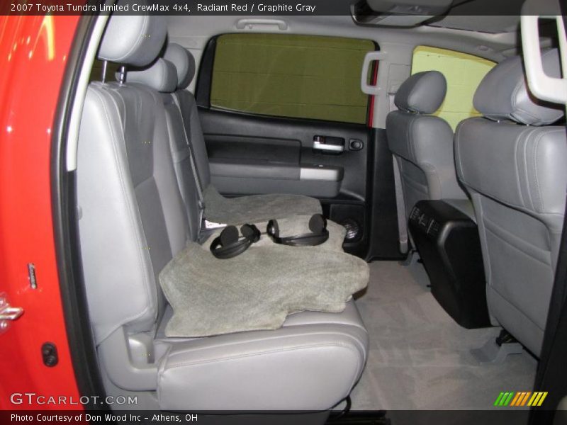 Radiant Red / Graphite Gray 2007 Toyota Tundra Limited CrewMax 4x4