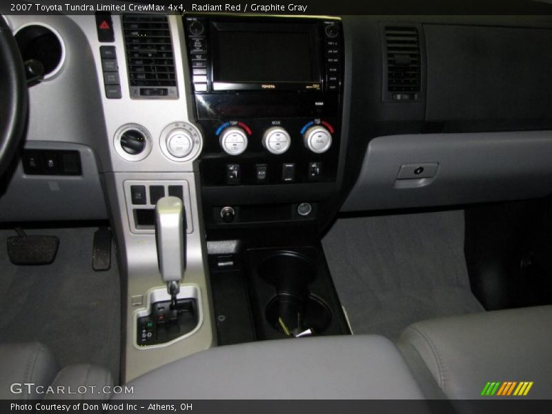 Radiant Red / Graphite Gray 2007 Toyota Tundra Limited CrewMax 4x4