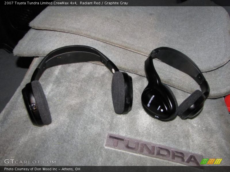 Radiant Red / Graphite Gray 2007 Toyota Tundra Limited CrewMax 4x4