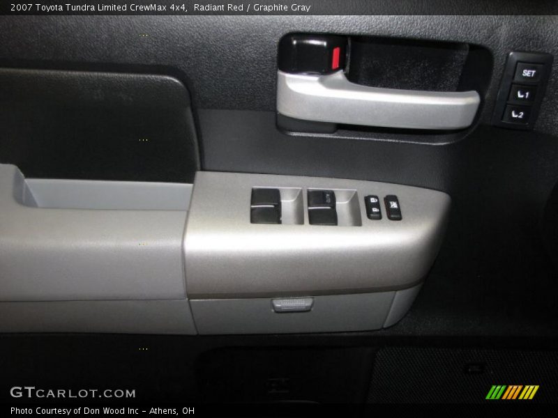Radiant Red / Graphite Gray 2007 Toyota Tundra Limited CrewMax 4x4