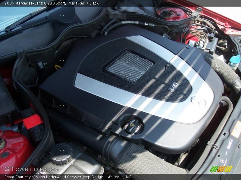 Mars Red / Black 2006 Mercedes-Benz C 230 Sport