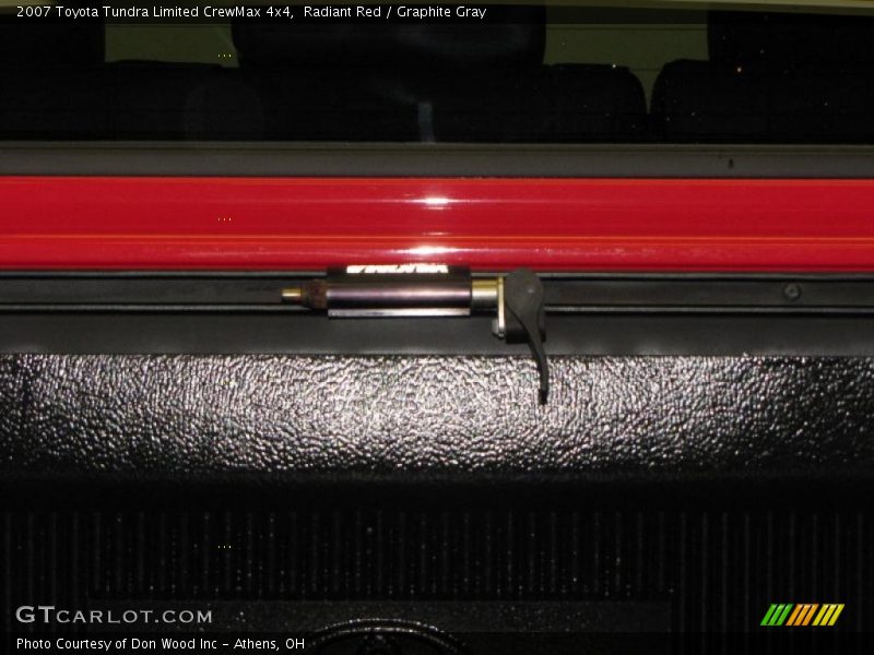 Radiant Red / Graphite Gray 2007 Toyota Tundra Limited CrewMax 4x4