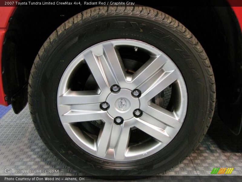 Radiant Red / Graphite Gray 2007 Toyota Tundra Limited CrewMax 4x4