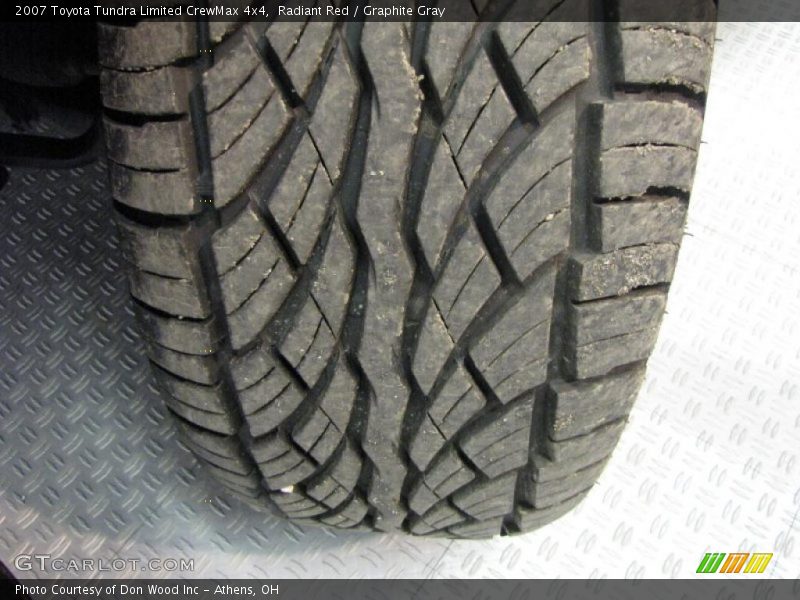Radiant Red / Graphite Gray 2007 Toyota Tundra Limited CrewMax 4x4