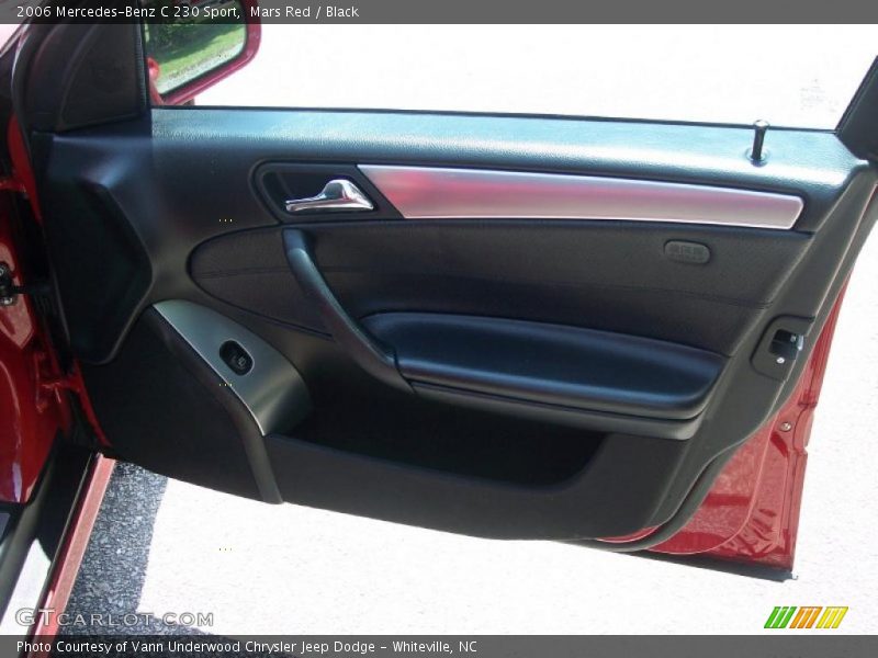 Mars Red / Black 2006 Mercedes-Benz C 230 Sport