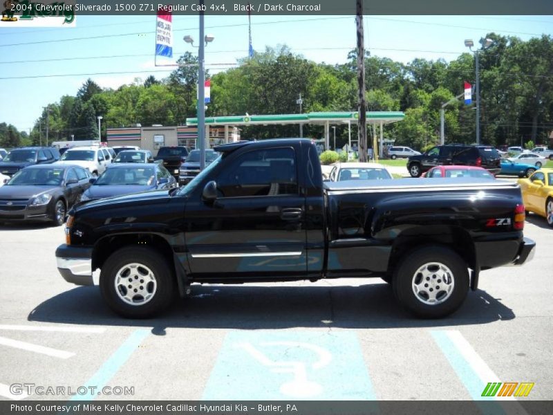 Black / Dark Charcoal 2004 Chevrolet Silverado 1500 Z71 Regular Cab 4x4