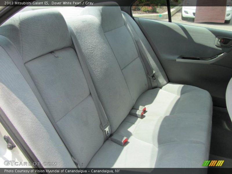 Dover White Pearl / Gray 2003 Mitsubishi Galant ES