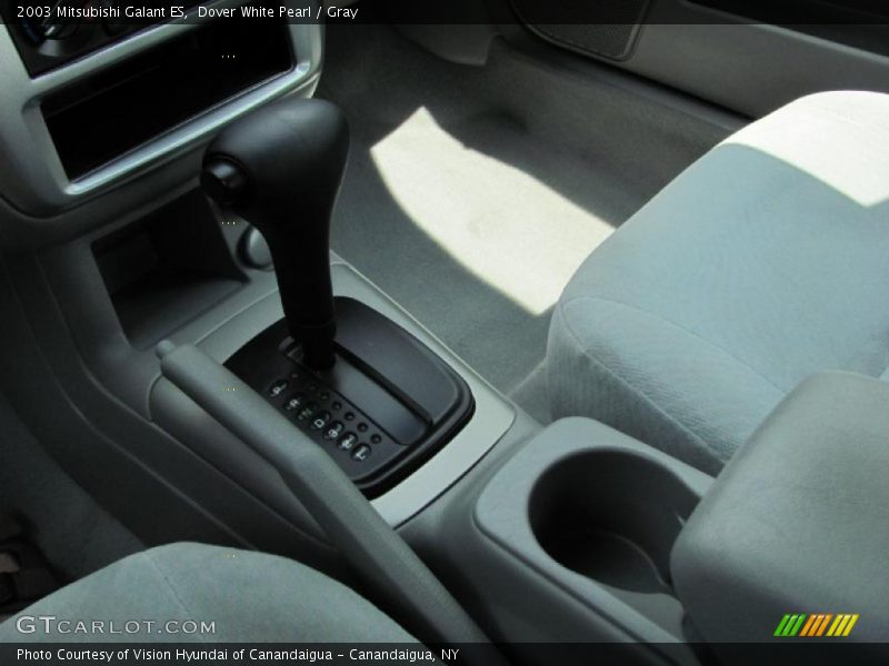 Dover White Pearl / Gray 2003 Mitsubishi Galant ES