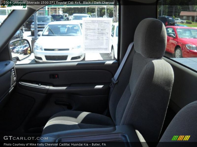 Black / Dark Charcoal 2004 Chevrolet Silverado 1500 Z71 Regular Cab 4x4