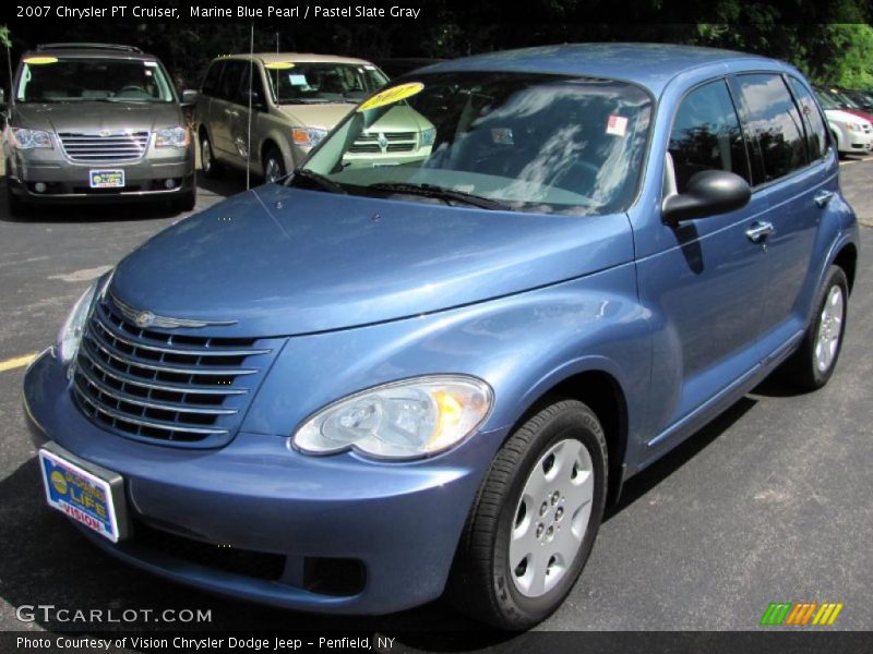 Marine Blue Pearl / Pastel Slate Gray 2007 Chrysler PT Cruiser