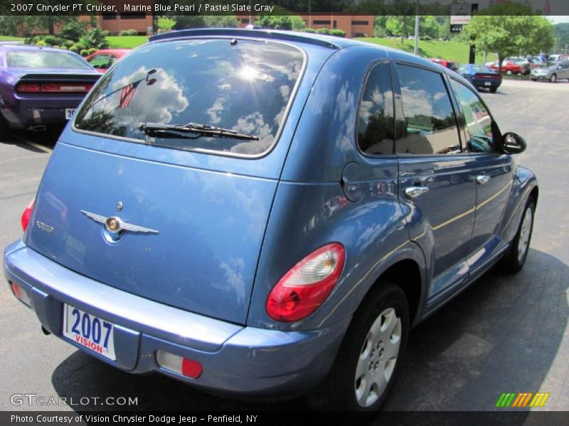 Marine Blue Pearl / Pastel Slate Gray 2007 Chrysler PT Cruiser