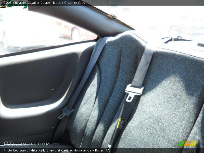 Black / Graphite Gray 2005 Chevrolet Cavalier Coupe