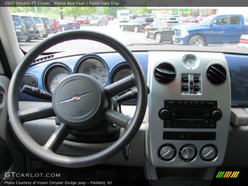 Marine Blue Pearl / Pastel Slate Gray 2007 Chrysler PT Cruiser