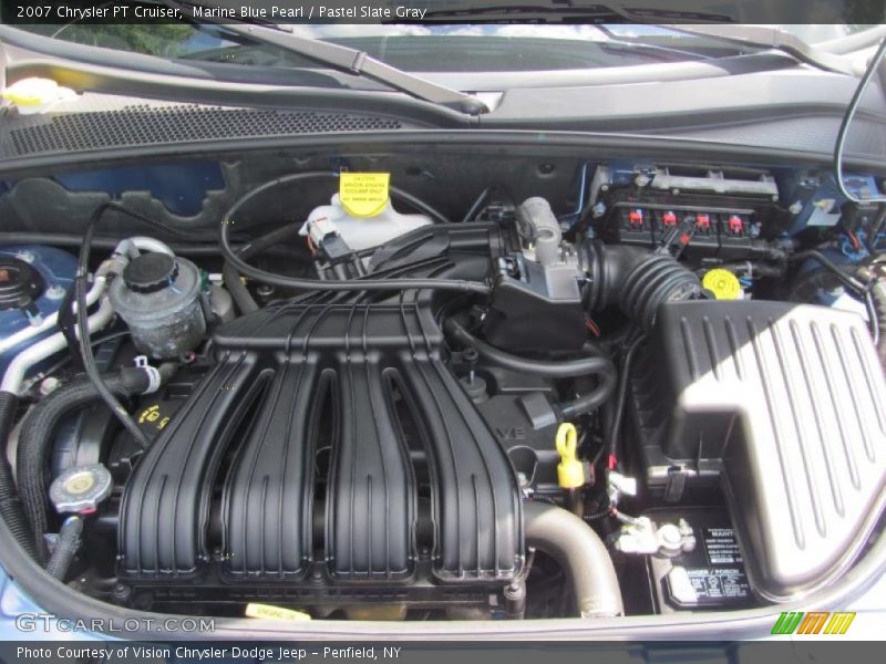 Marine Blue Pearl / Pastel Slate Gray 2007 Chrysler PT Cruiser