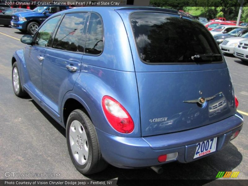 Marine Blue Pearl / Pastel Slate Gray 2007 Chrysler PT Cruiser