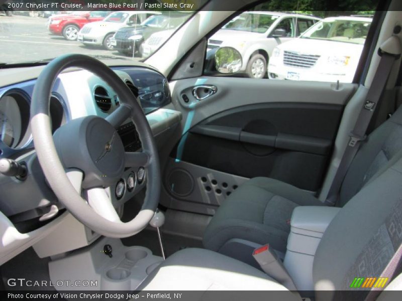 Marine Blue Pearl / Pastel Slate Gray 2007 Chrysler PT Cruiser