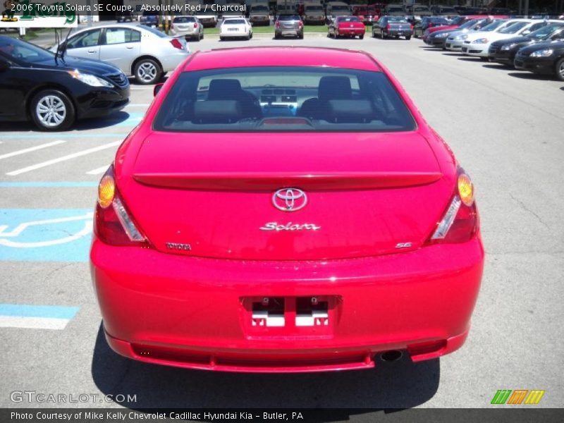 Absolutely Red / Charcoal 2006 Toyota Solara SE Coupe