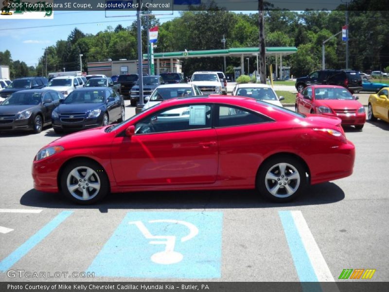 Absolutely Red / Charcoal 2006 Toyota Solara SE Coupe